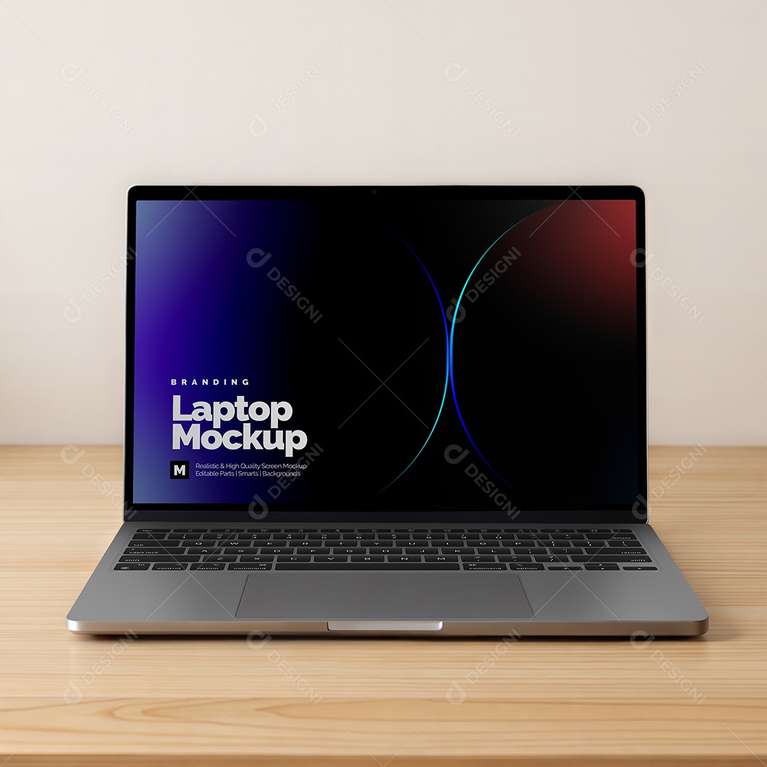 Mockup de Notebook PSD Editável