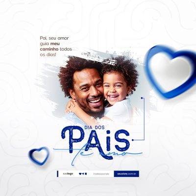 Dia Dos Pais Social Media PSD Editável
