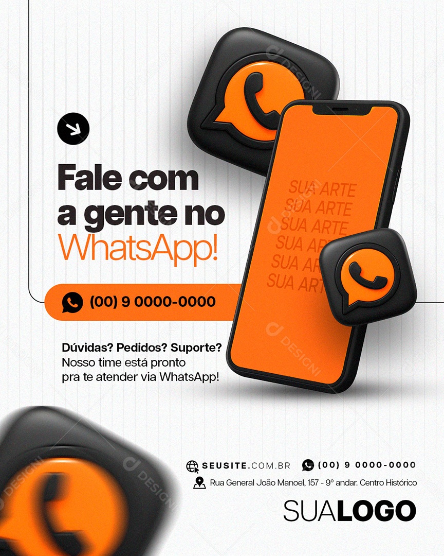 Marketing Vendas Social Media PSD Editável