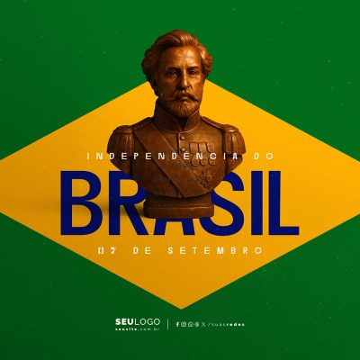 Dia da Independência do Brasil 07 de Setembro Social Media PSD Editável