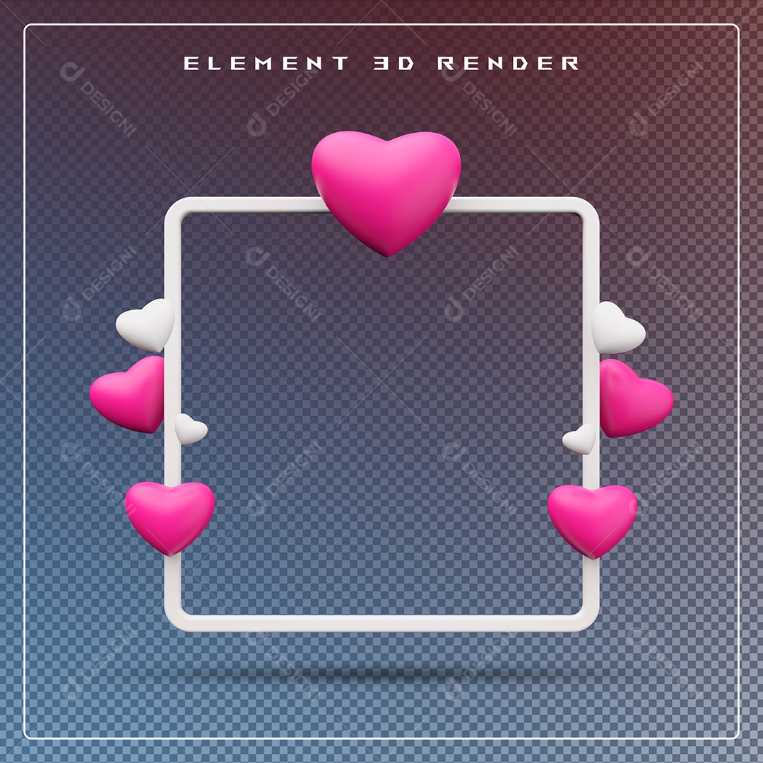Podio Branco E Rosa Elemento 3D Para Composição PSD