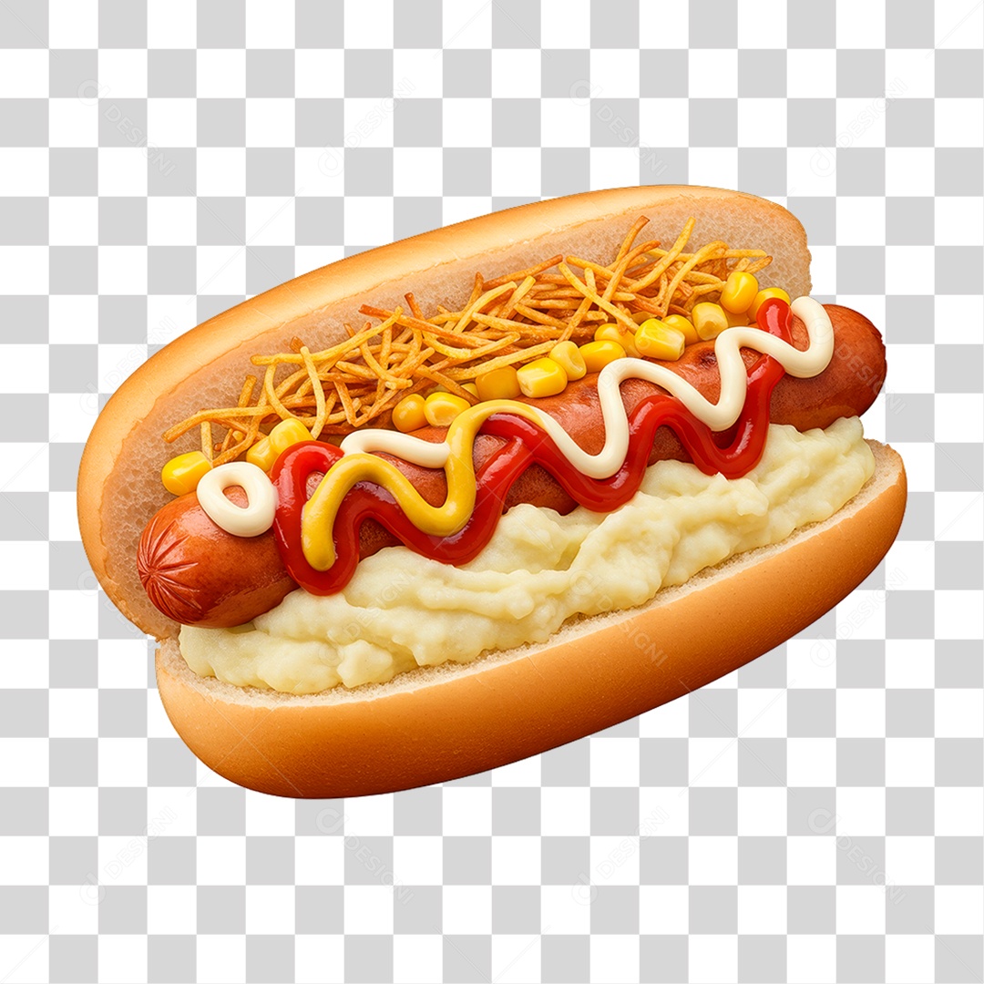 Cachorro Quente PNG Transparente