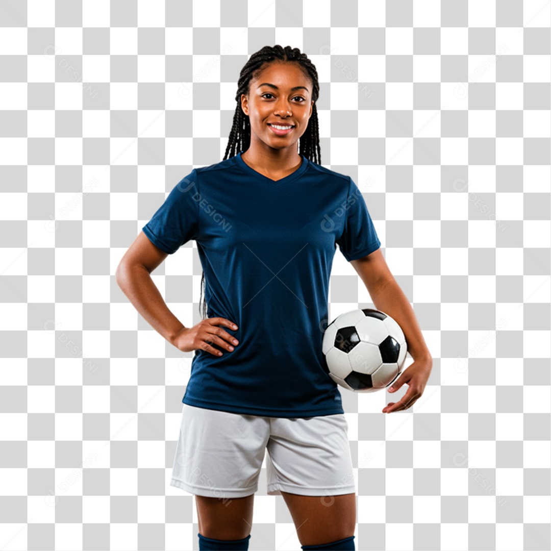 Jogador de Futebol PNG Transparente