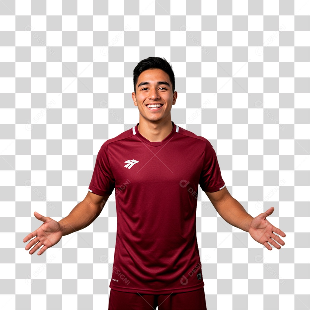 Jogador de Futebol PNG Transparente