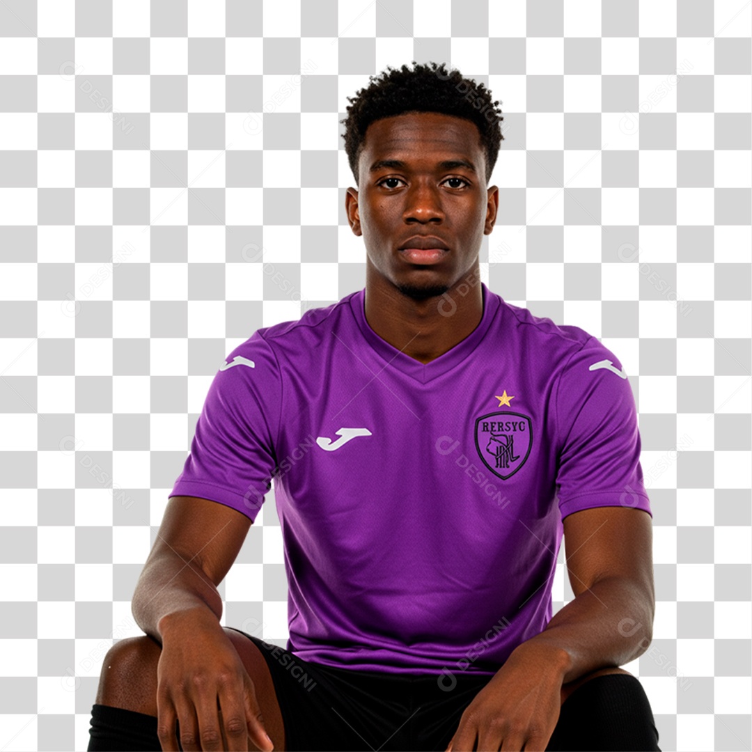 Jogador de Futebol PNG Transparente