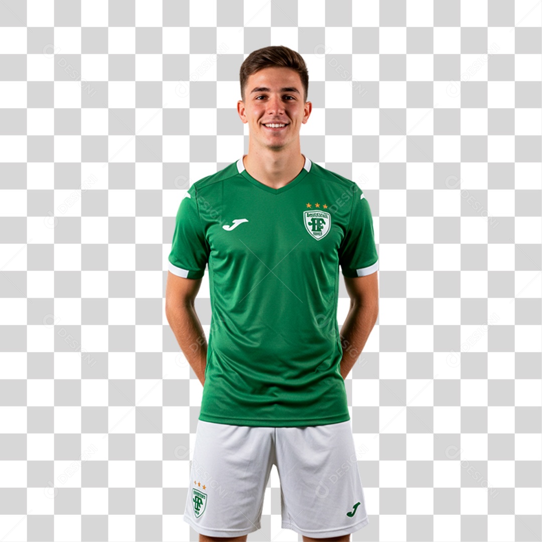 Jogador de Futebol PNG Transparente