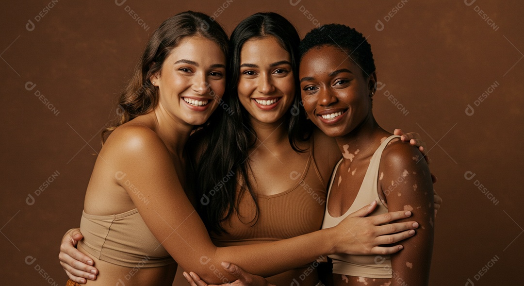 Lindas mulheres em um dia de beleza