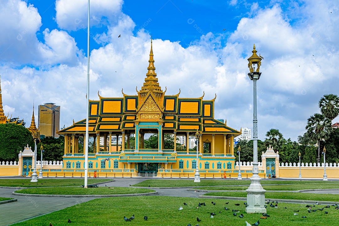 Lindo museu nacional do camboja
