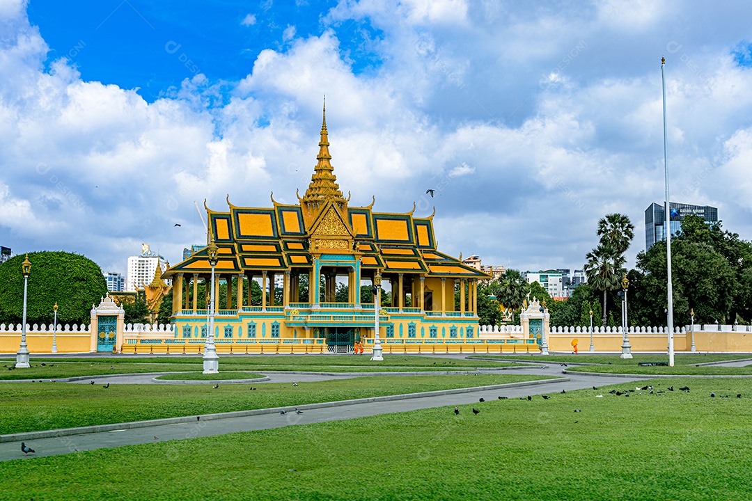 Lindo museu nacional do camboja