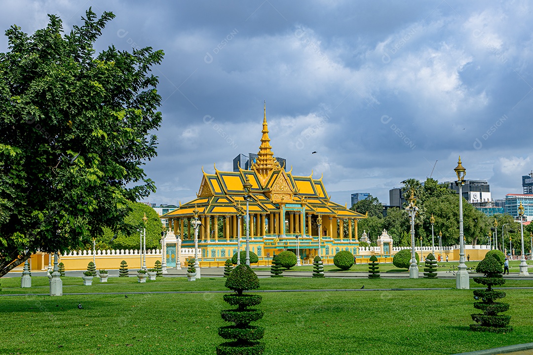 Lindo museu nacional do camboja