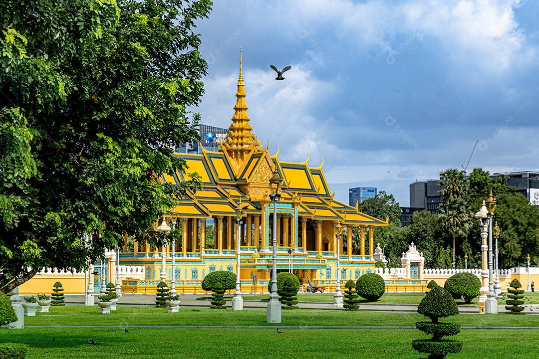 Lindo museu nacional do camboja