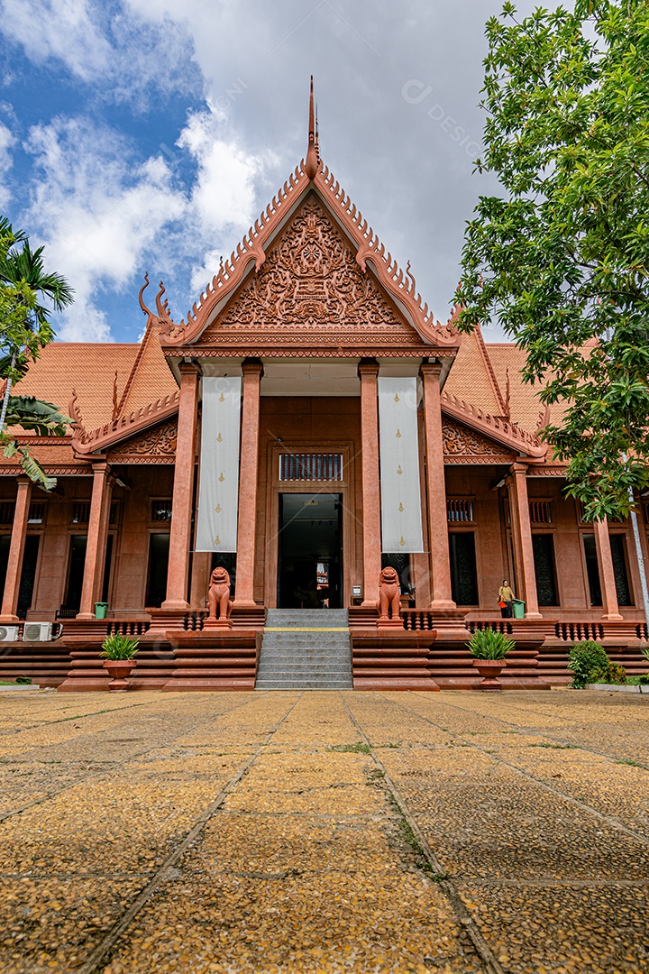 Lindo museu nacional do camboja