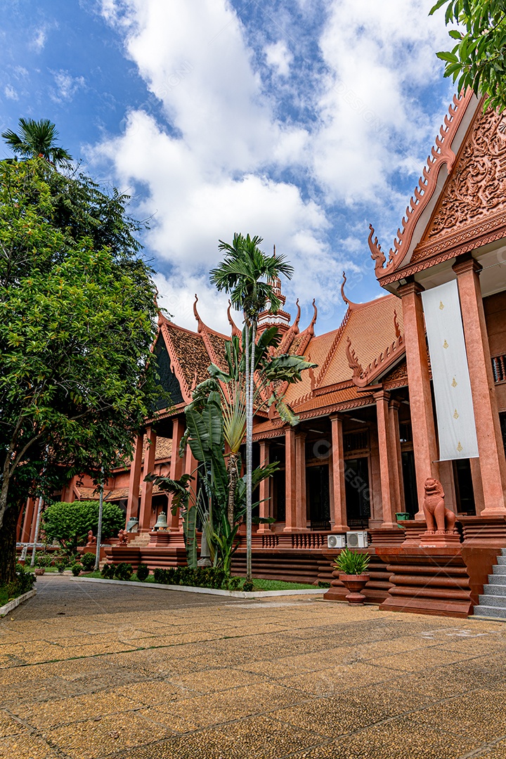 Lindo museu nacional do camboja