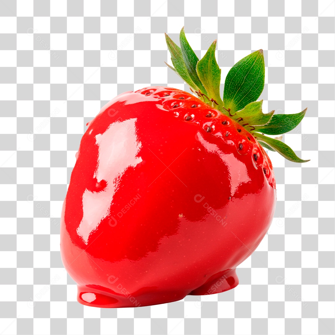 Morango do Amor PNG Transparente