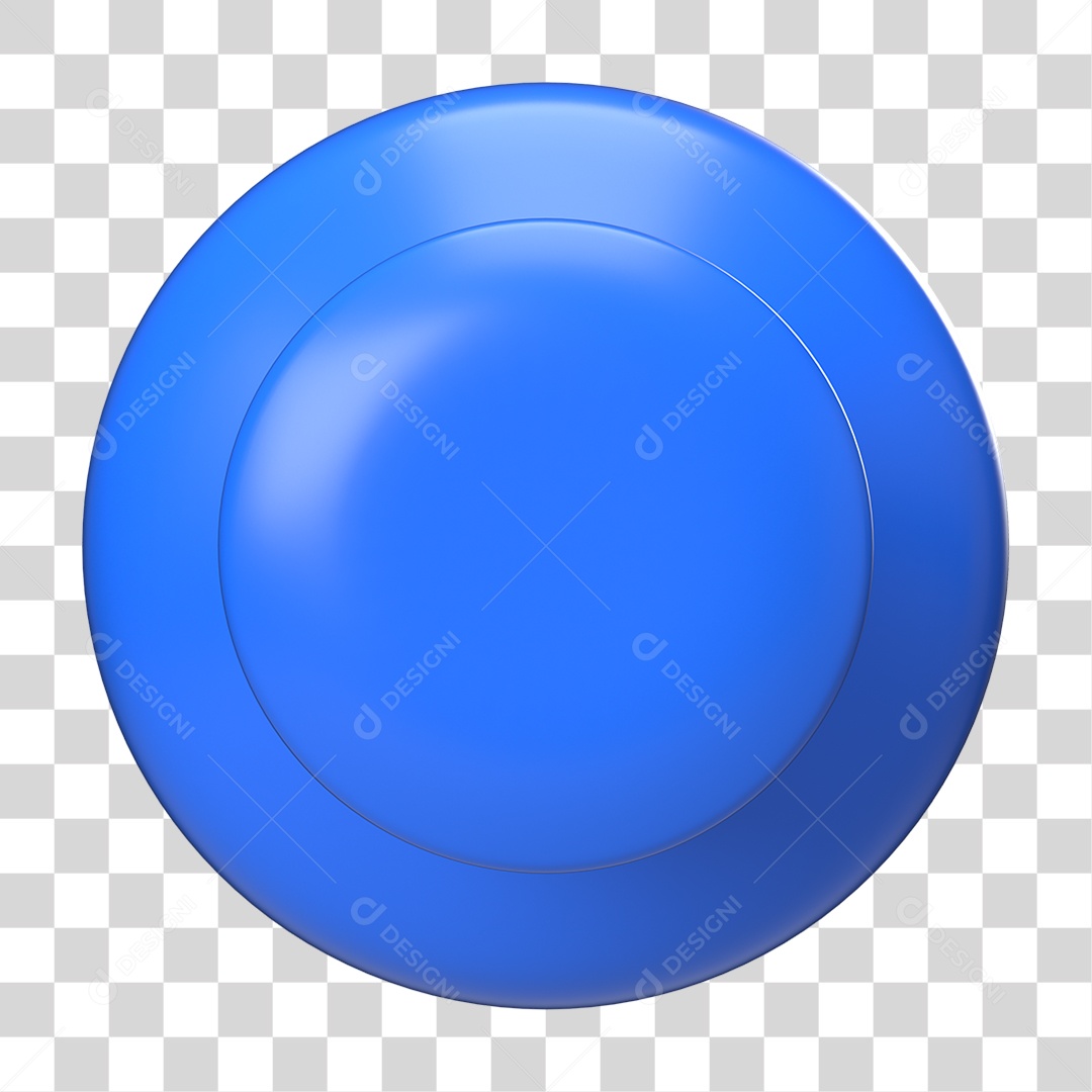 Elemento 3D Pino Metal PNG Transparente