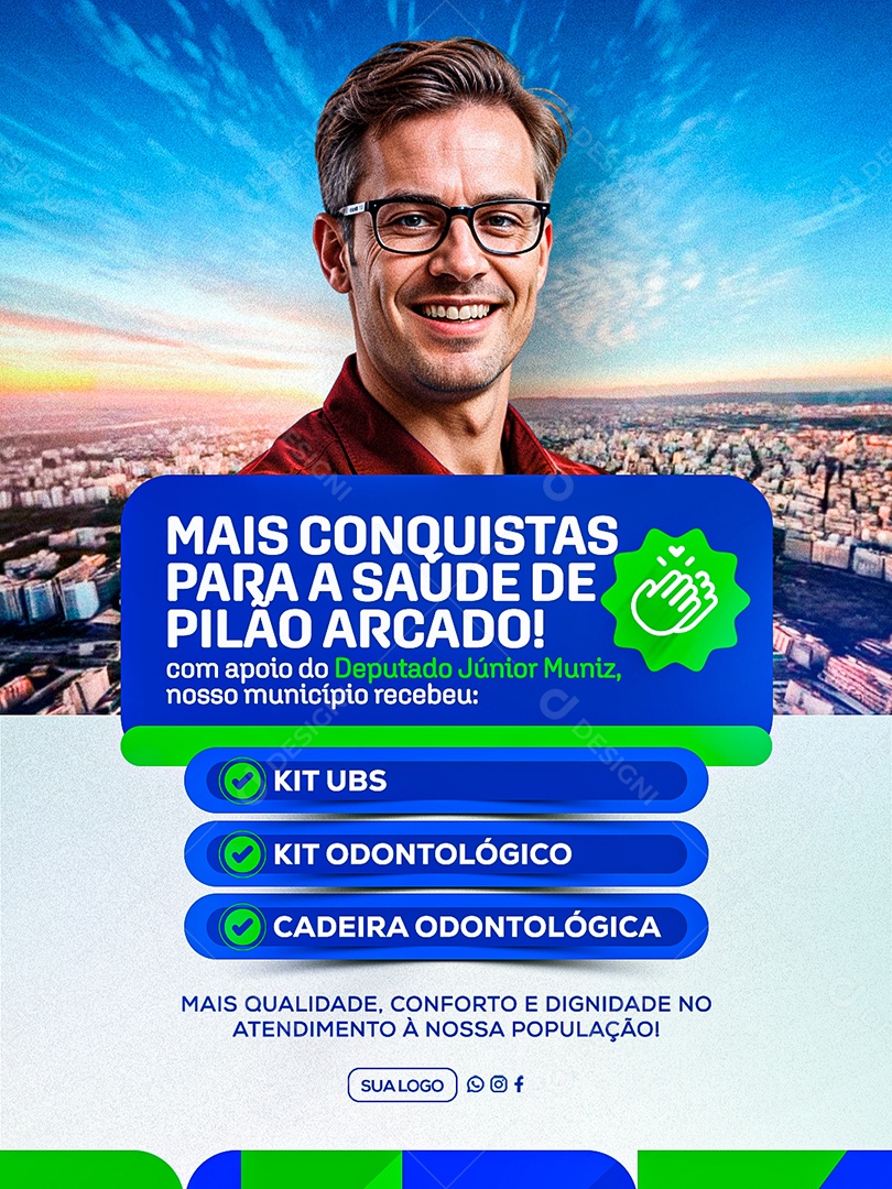 Mais Uma Conquista Social Media PSD Editável