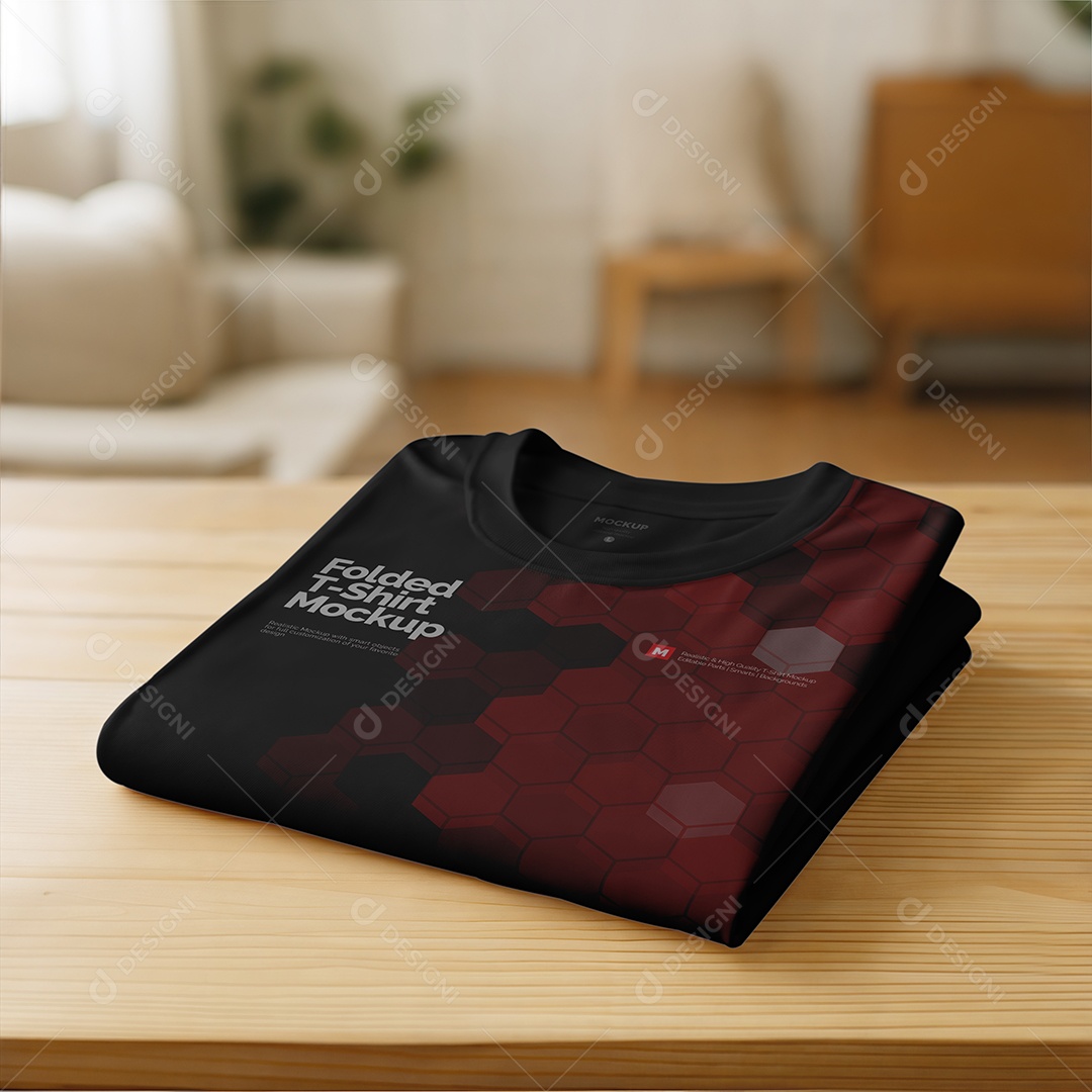 Camiseta Mockup PSD Editável