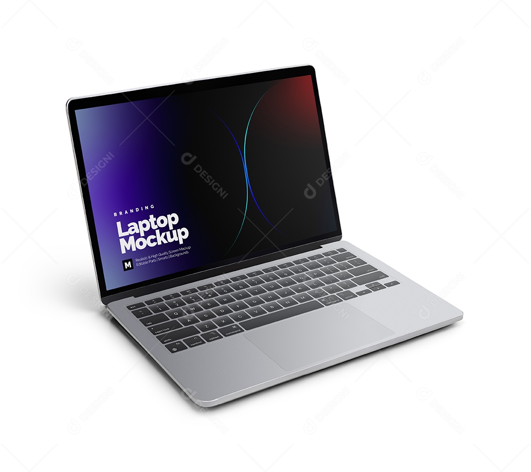 Mockup de Notebook PSD Editável