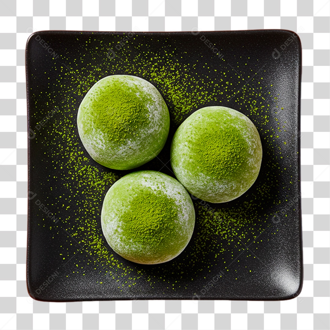 Docinhos Mochi PNG Transparente