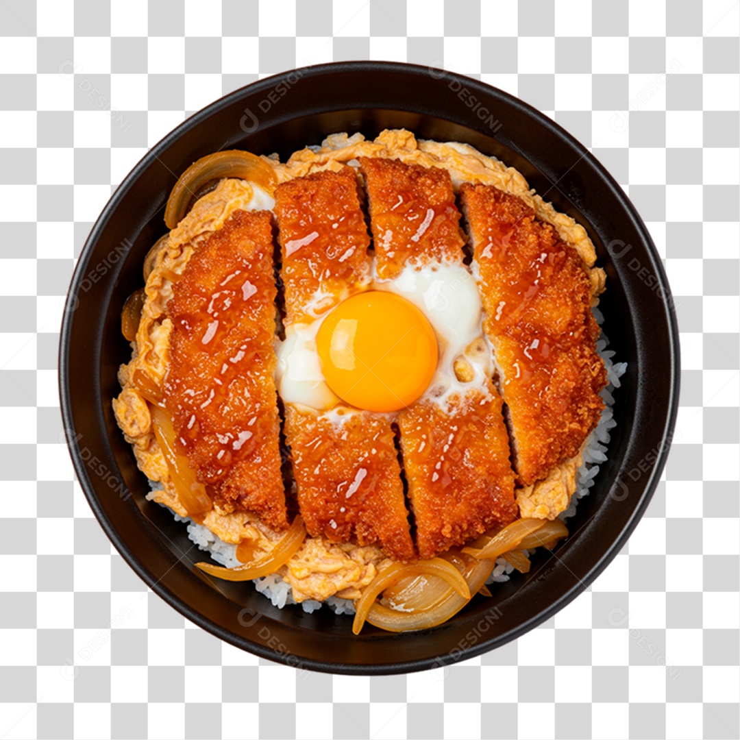 Tigela de Donburi PNG Transparente