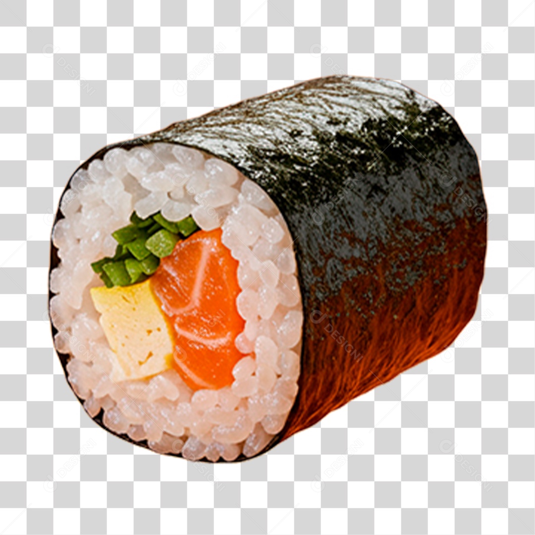 Sushi de Rodelas PNG Transparente