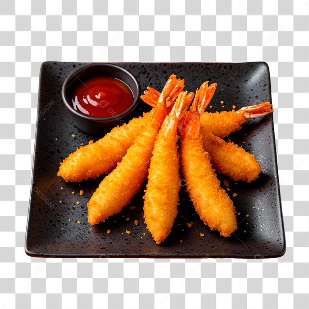 Tempurá de Camarão PNG Transparente