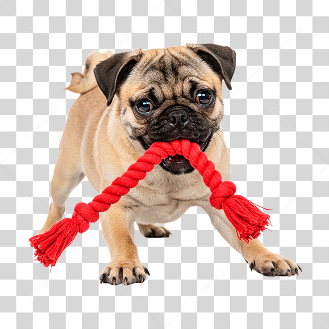 Cachorro Brincando PNG Transparente