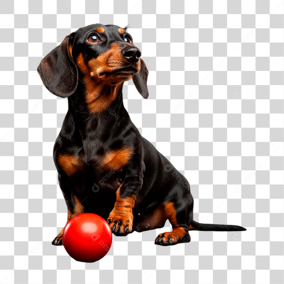 Cachorro Brincando PNG Transparente