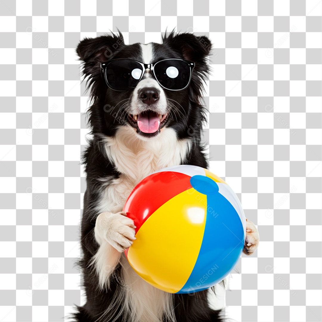 Cachorro Brincando PNG Transparente