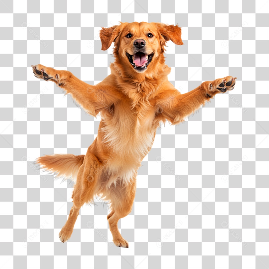 Cachorro Brincando PNG Transparente