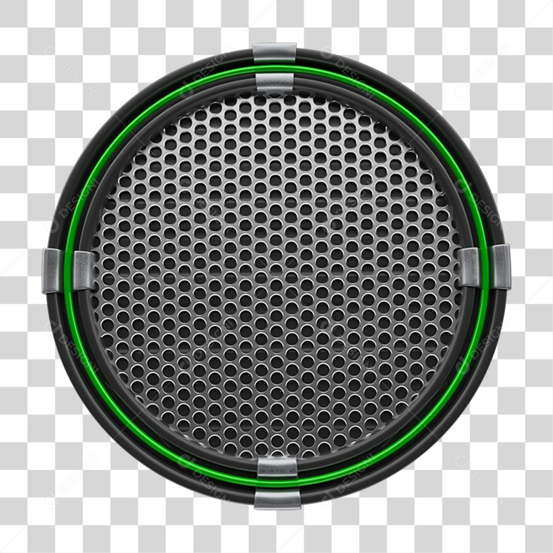 Placa de Metal com Led PNG Transparente