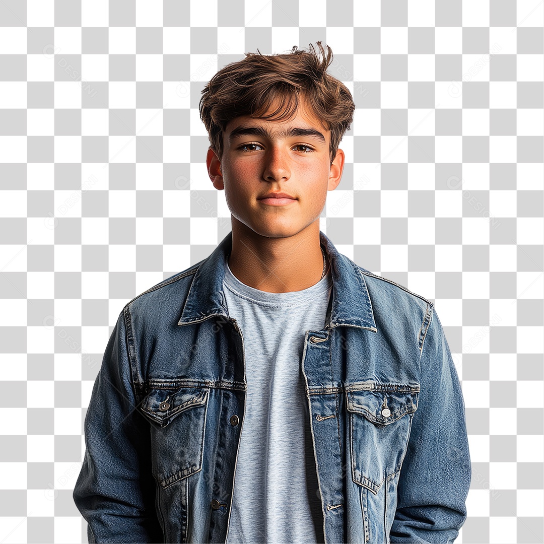 Personagem Jovem PNG Transparente