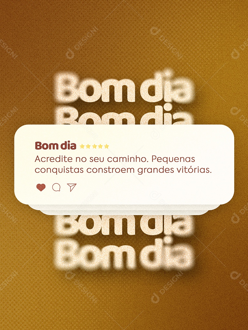 Bom Dia Segunda Feira Social Media PSD Editável