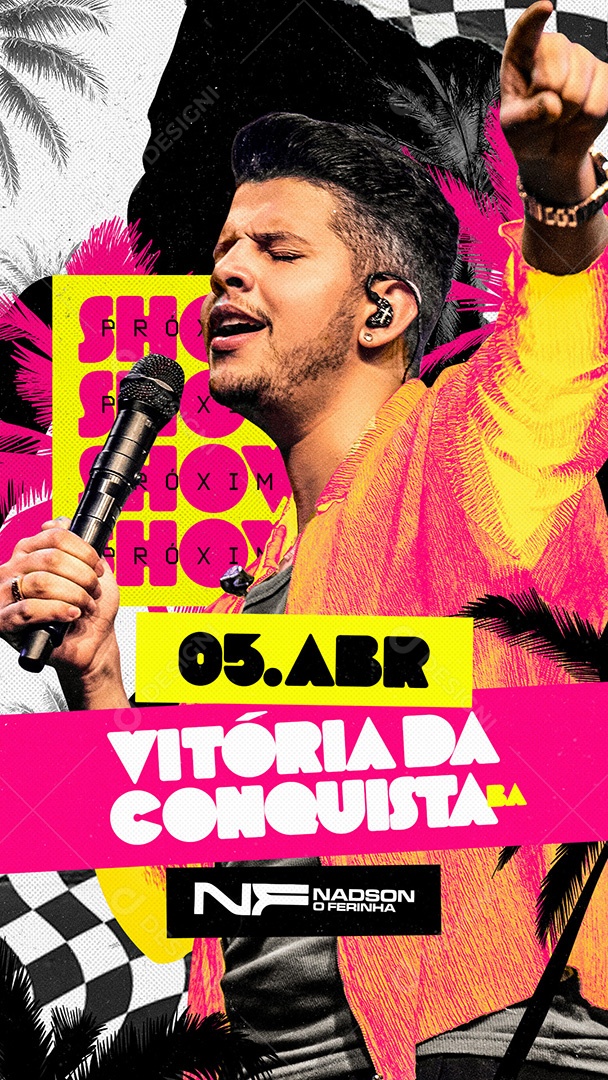 Story Flyer Nadson o Ferinha Vitória da Conquista Social Media PSD Editável