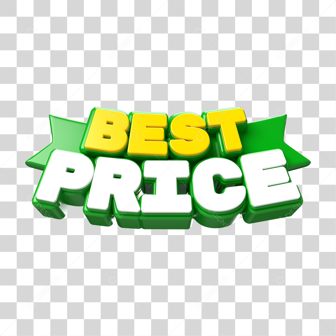 Selo 3D Best Price PNG Transparente