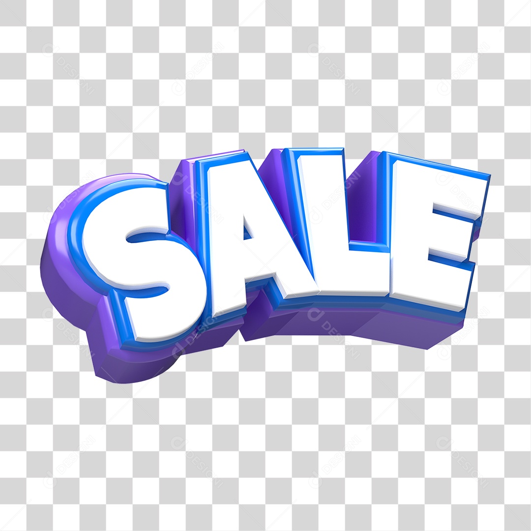 Texto 3D Sale PNG Transparente