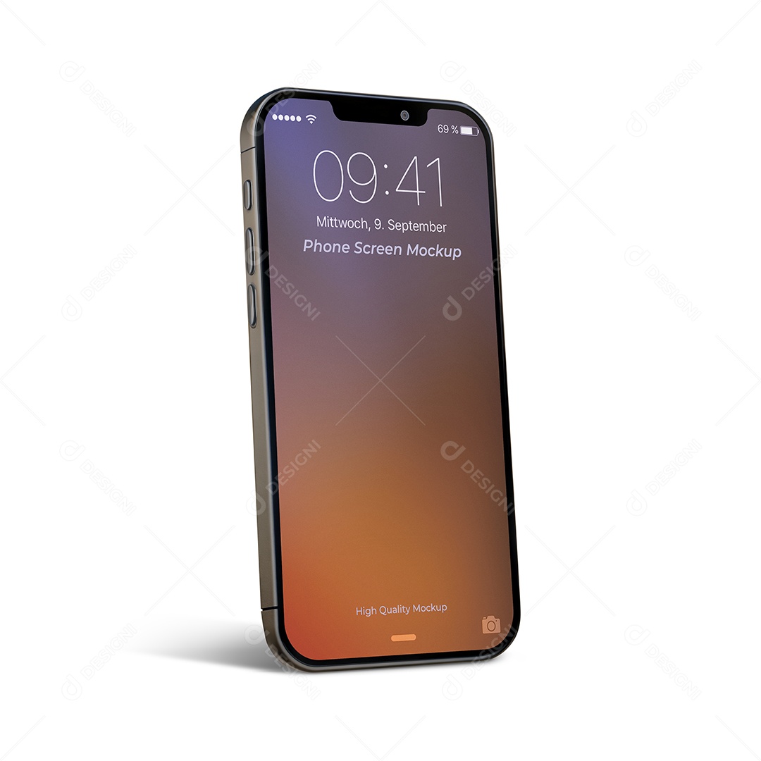 IPhone Celular Smartphone Mockup PSD