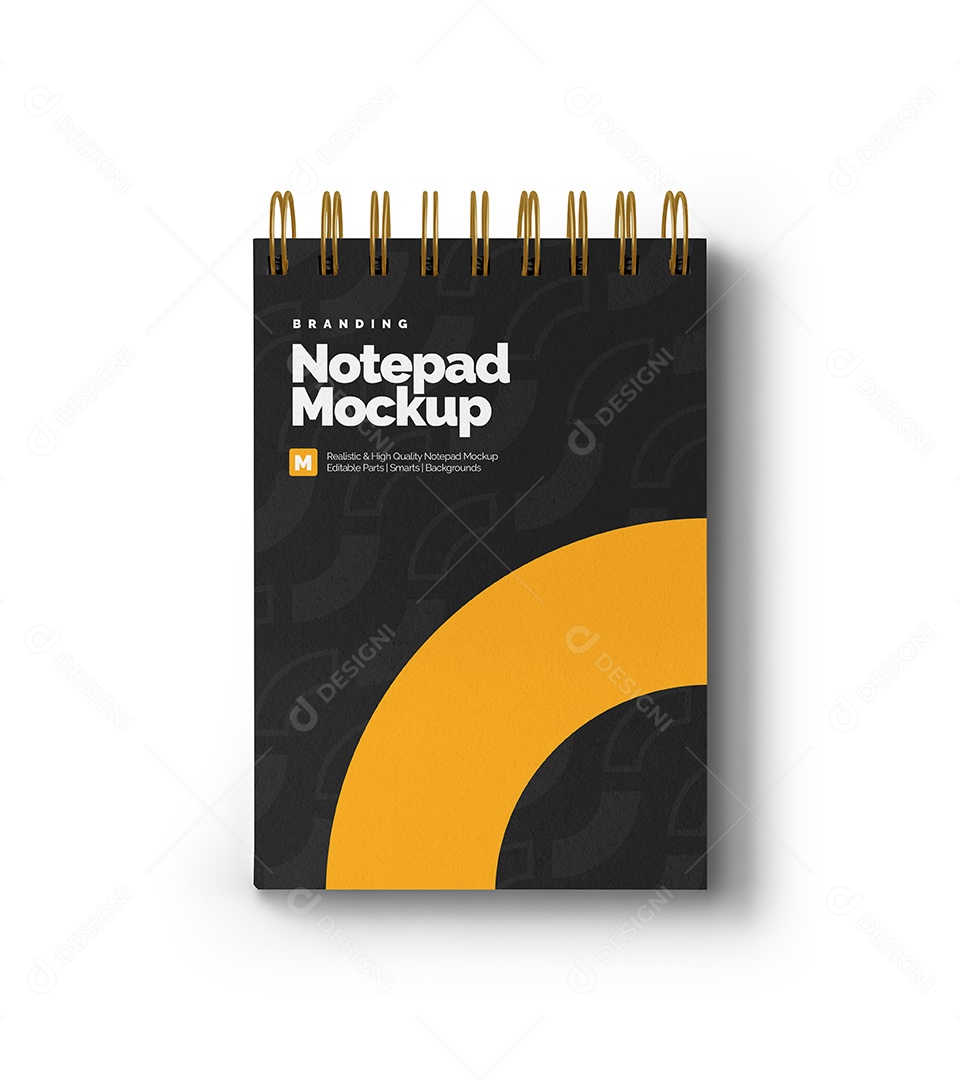 Mockup de Caderno PSD Editável