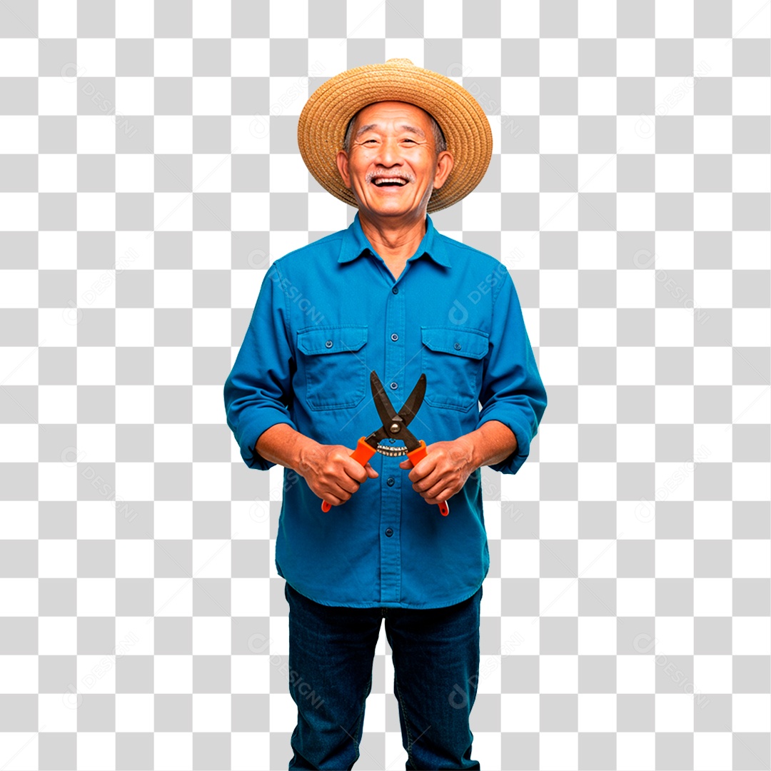 Trabalhador Rural PNG Transparente