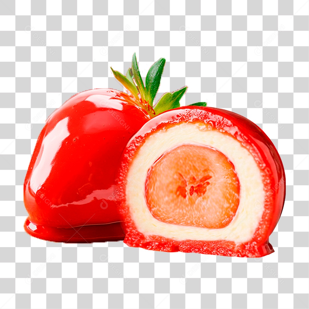 Morangos do Amor PNG Transparente