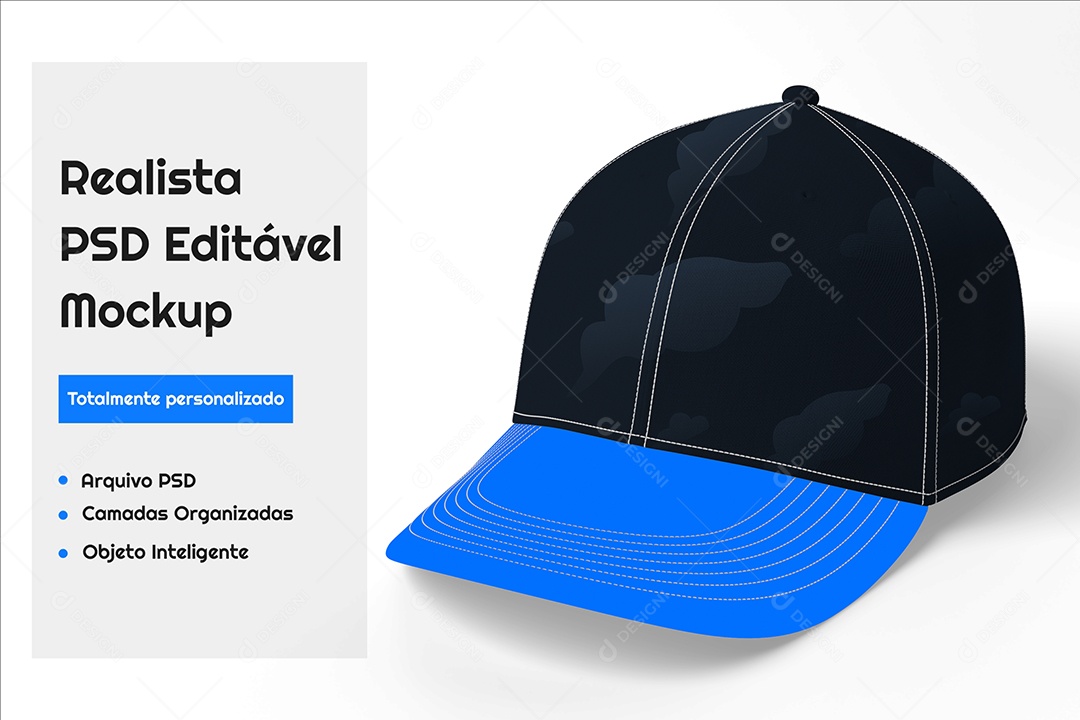 Mockup De Bonè PSD Editável