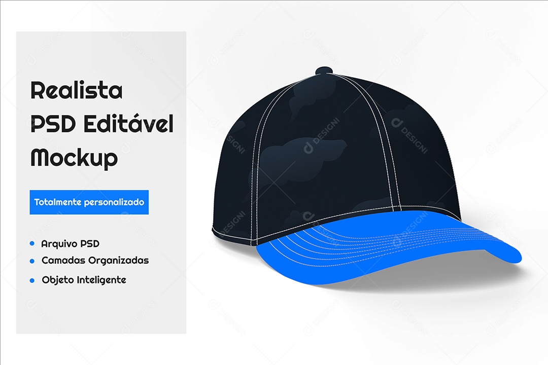 Mockup De Bonè PSD Editável