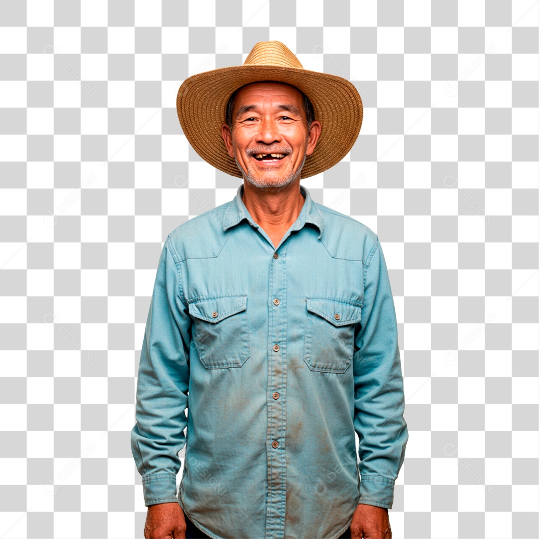 Agricultor Rural PNG Transparente