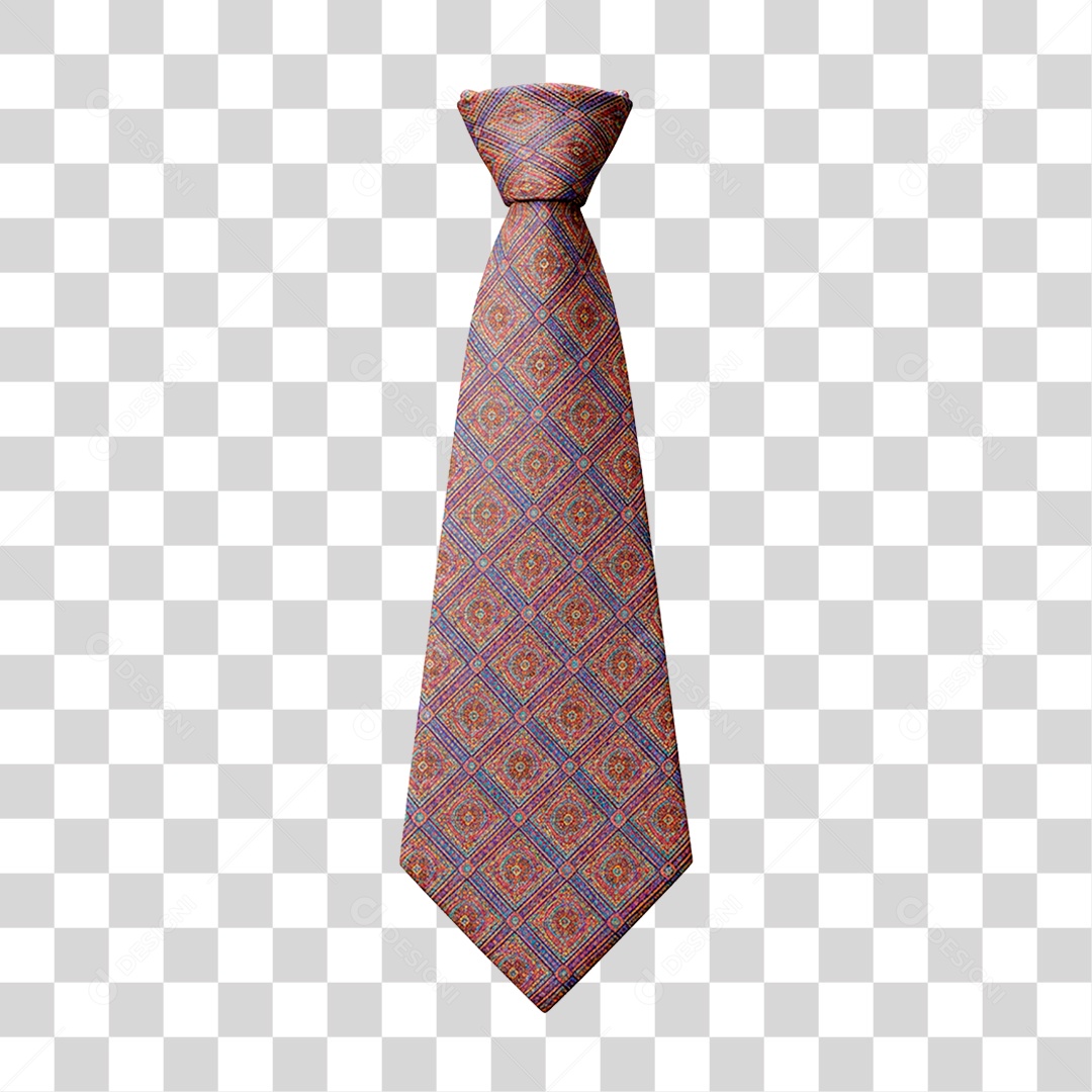 Gravata com Conceito do Dia dos Pais PNG Transparente