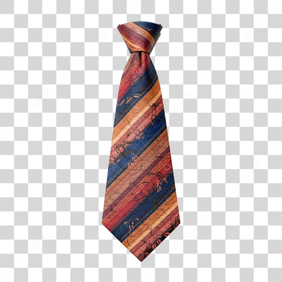 Gravata com Conceito do Dia dos Pais PNG Transparente