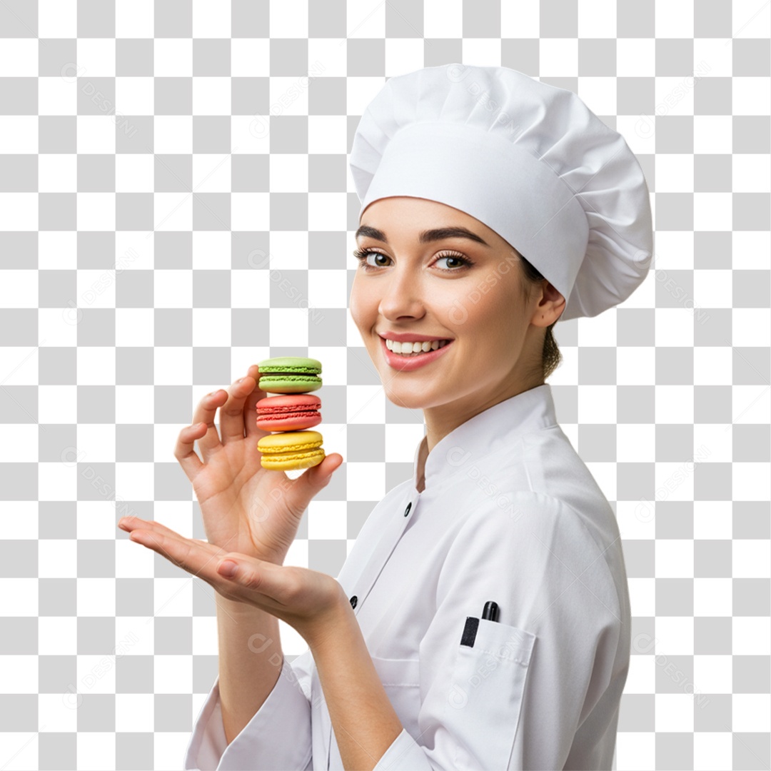 Confeiteira Boleira PNG Transparente