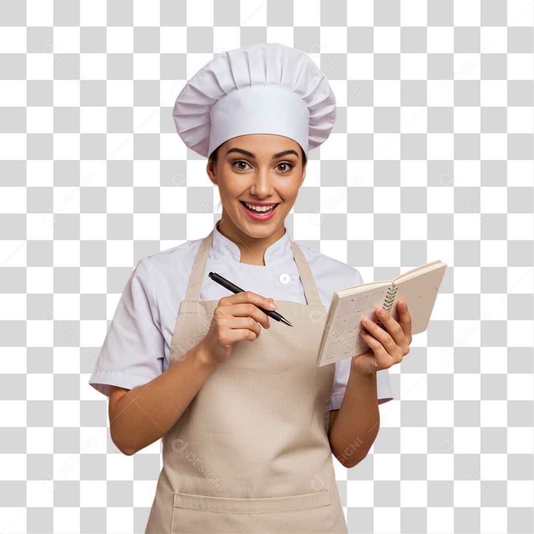 Confeiteira Boleira PNG Transparente