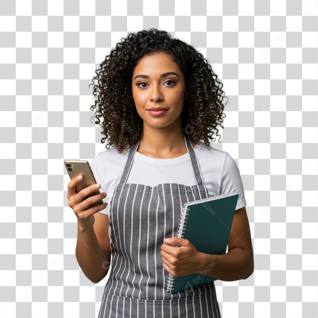 Confeiteira Boleira PNG Transparente