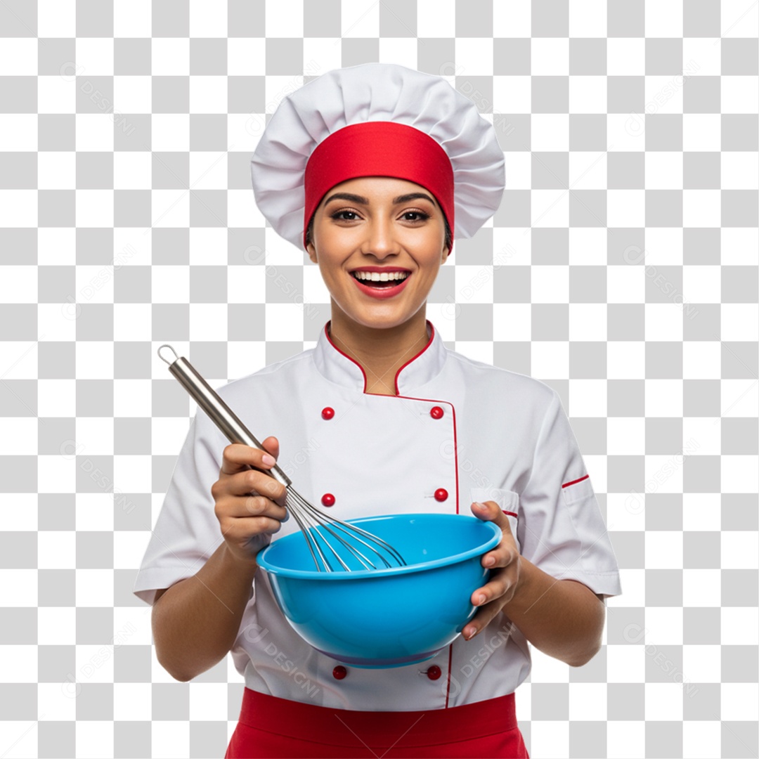 Confeiteira Boleira PNG Transparente