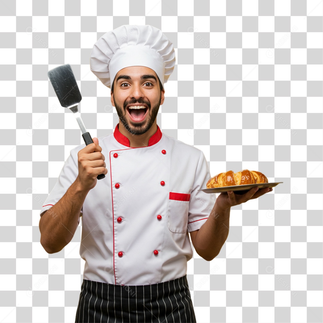 Confeiteira Boleira PNG Transparente